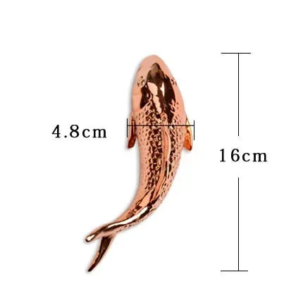 Karp & Lotusblad Resin Väggdekoration – Abstrakt Hantverk Vardagsrum