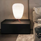Designer Bordslampa Kokong – Mjölkvitt Glas Sovrum