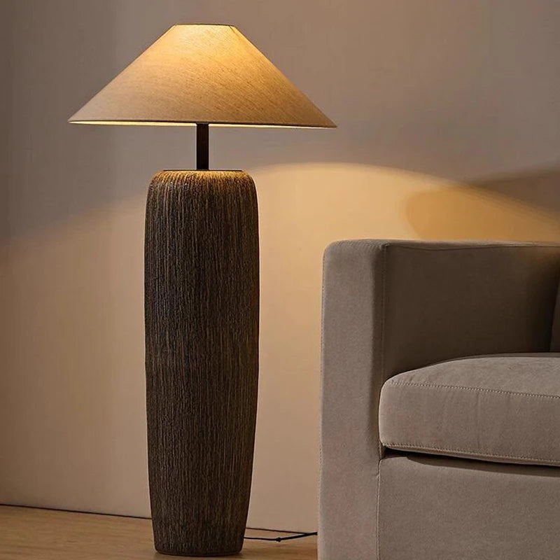 Modern Minimalist LED Golvlampa Dimbar – Fjärrkontroll Nordisk INS