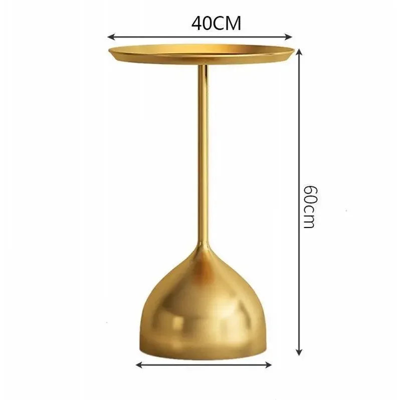 Litet Soffbord Nordisk – Smidesgårdsjärn, Guld