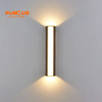 Modern Lång Rand LED Utomhuslampa IP65 – Aluminium