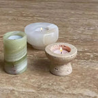 100% Naturlig Marmor Ljusstake – Romantisk Designer Hotell & Restaurant
