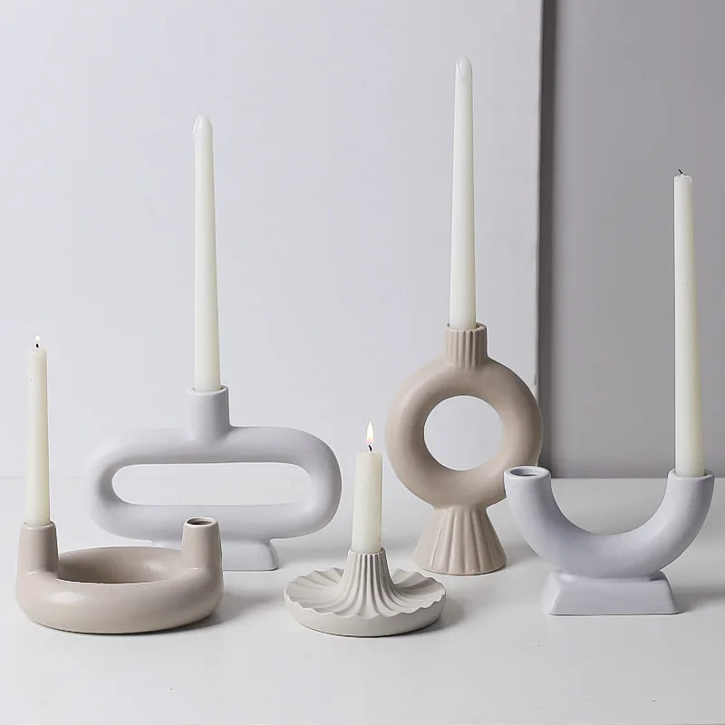 Nordisk Design Betong Ljusstake – Vardagsrum Hemdekor Ornament
