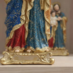 Den Heliga Familjen Resinstaty – Jesus, Maria & Josef Mors Dag Present