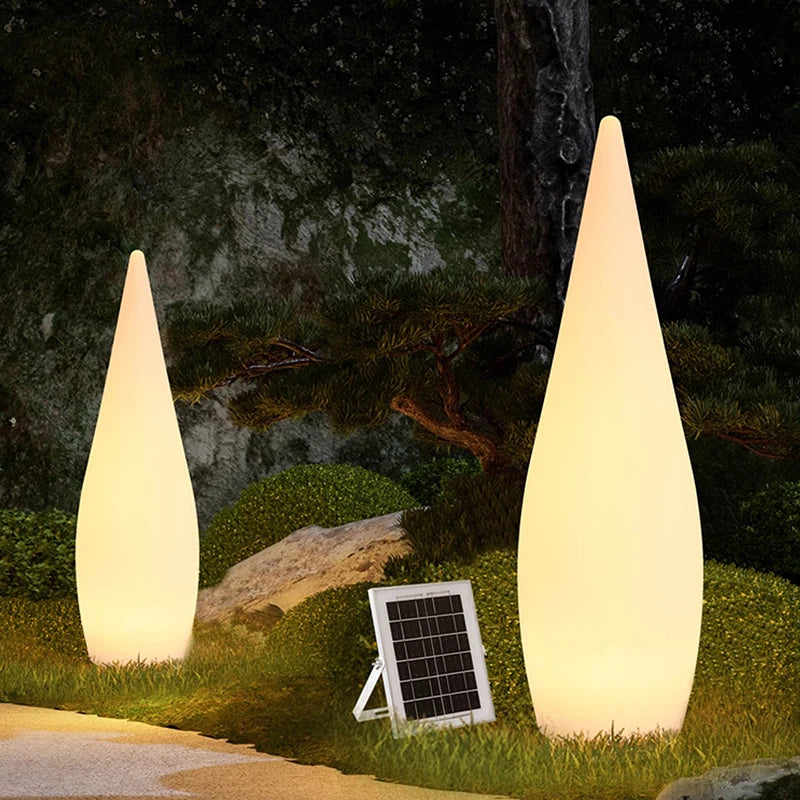 Solar LED Vattendroppelampa – Trädgårdsbelysning