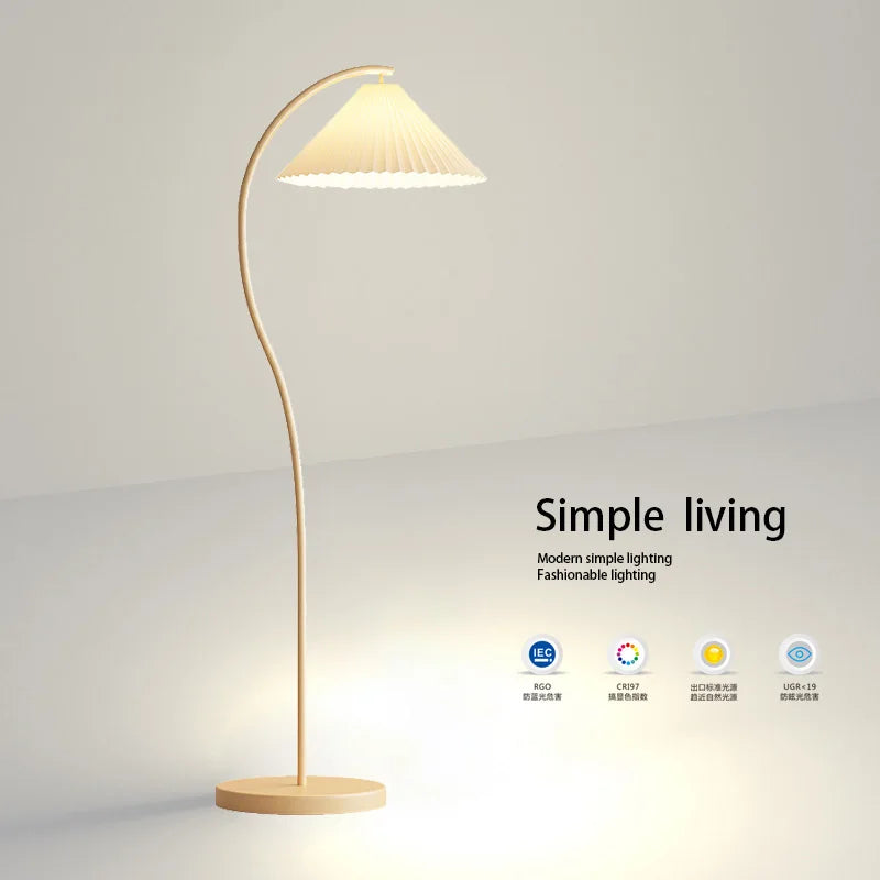 Lyxig Designer Golvlampa – Vardagsrum & Sovrum Läsning