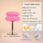 Macaron LED Bordslampa – Trichromatic Dimning Sovrum