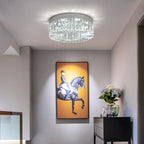 Kristall Takkrona Guld 40-50 cm – Lyxig Modern LED