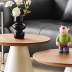Runt Sidobord Metall – Avtagbar Nordisk