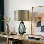 Kreativ Glasbordslampa Grön – Lyxig Hotell & Villa E27