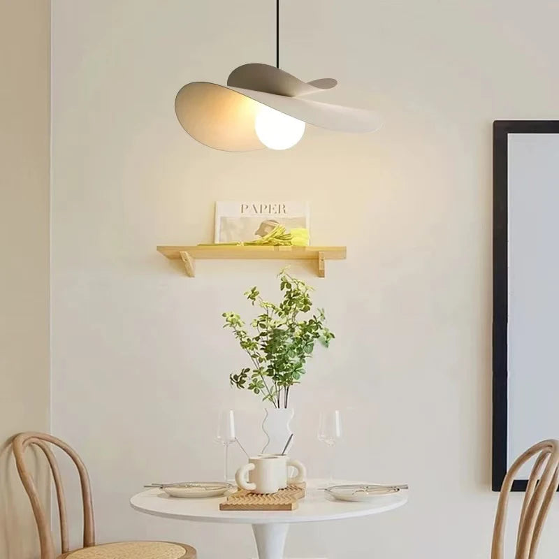 Nordisk Vit Järn Hänglampa E27 – Bar, Matsal & Sängbord
