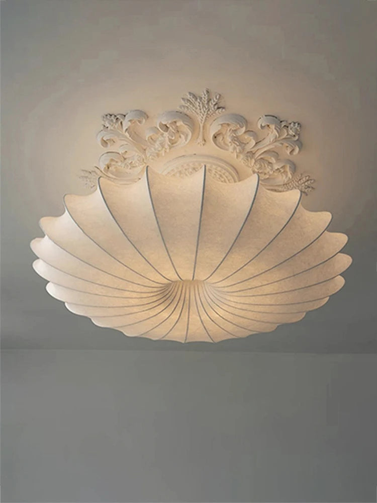 Japansk Wabi-Sabi Silkeshänglampa LED – Vardagsrum & Sovrum