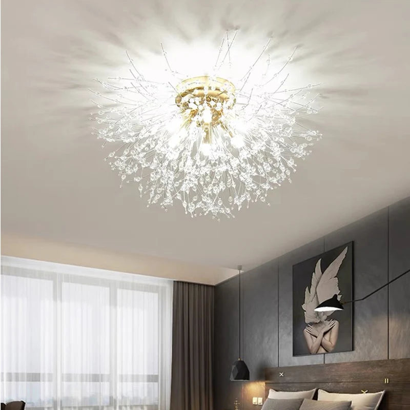 Dandelion Kristalltakkrona LED G9 – Firefly Lyxig Matsal & Vardagsrum