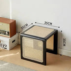 Rattansidobord Japansk Stil – Multifunktionell