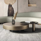Soffbord Runt Metall – Lyxig Nordisk Design