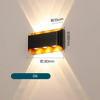 Utomhus Aluminium LED Vägglampa 10W IP65 – Balkong