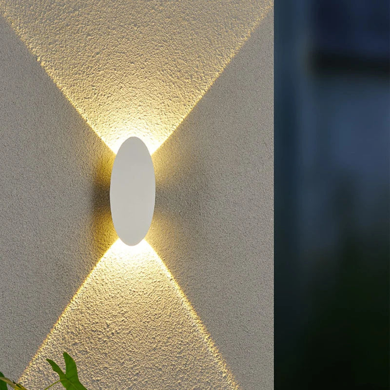 Utomhus LED Vägglampa 6W – Terrass, Balkong & Port