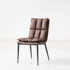 Designmatstol – Stoppad Lyxstol i Metall