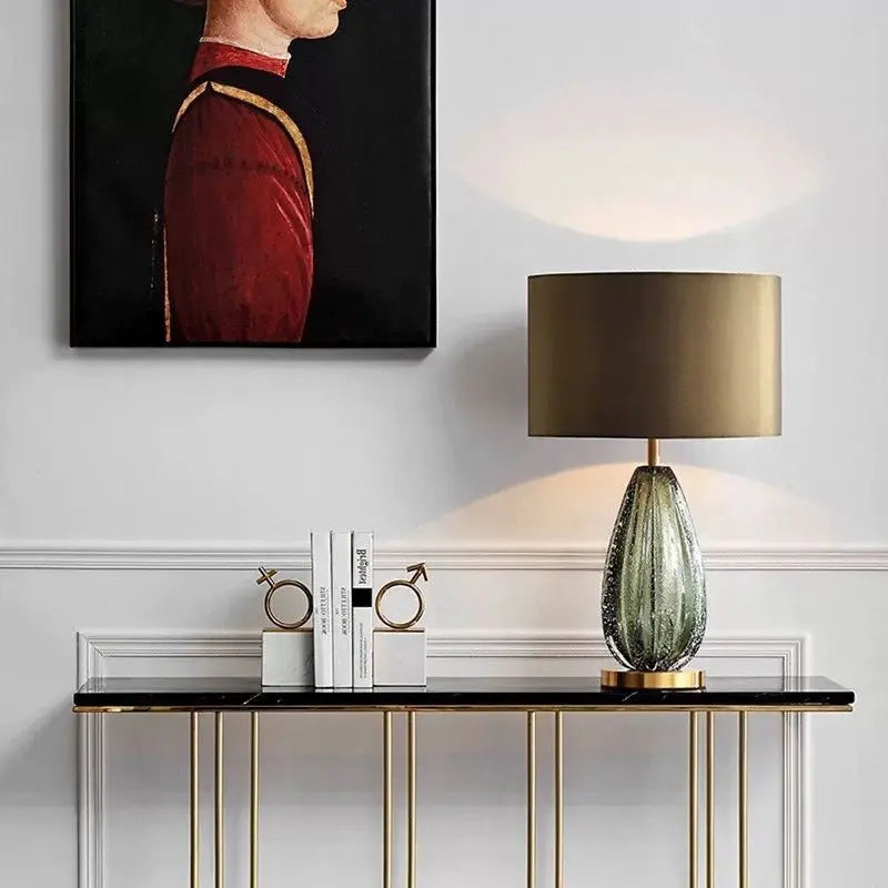 Modern Lyxig Färgad Glasgolvlampa Nordisk – Sovrum & Hotell