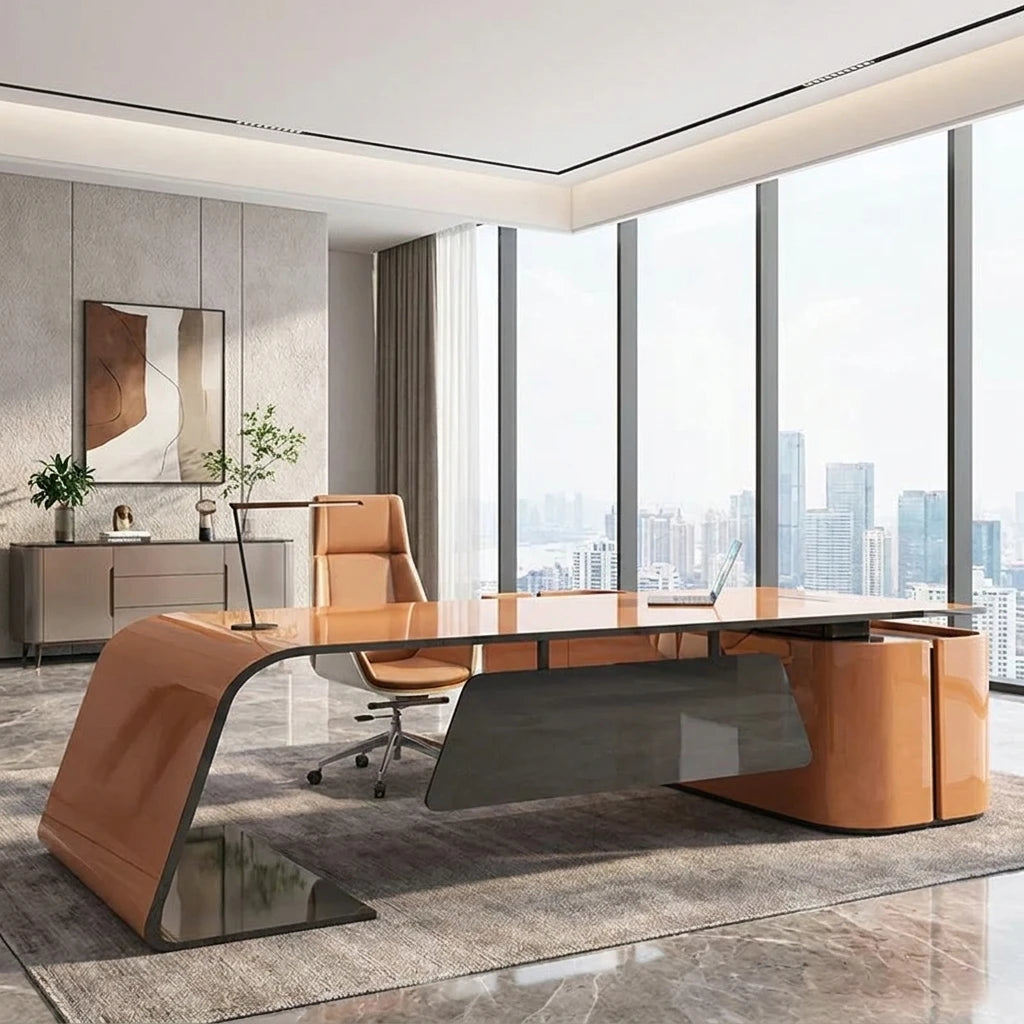 L-format Kontorsskrivbord – Ergonomisk Workstation