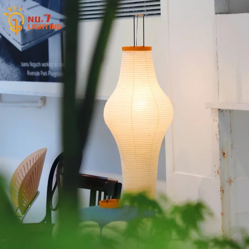 Japansk Akari Noguchi Golvlampa – Zen Konstnärlig Vardagsrum & Loft