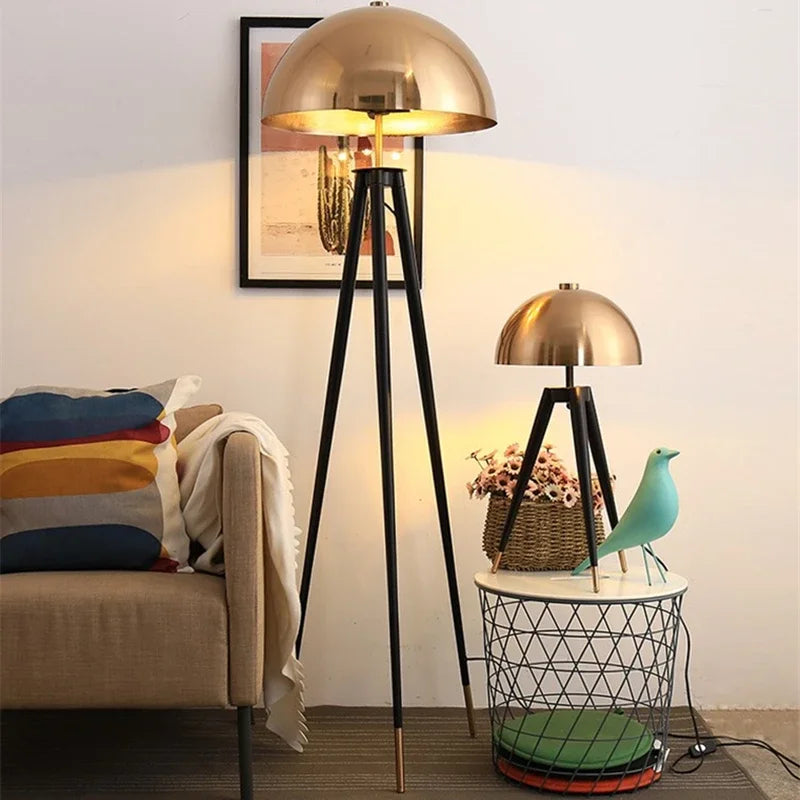 Golvlampa Tripodstativ – Vintage Design