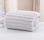 Mikrofiberhandduk för dusch – superabsorberande, mjuk och snabbtorkande badhandduk