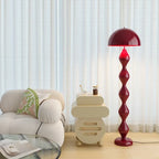 Nordisk Medeltida LED Golvlampa Cream – Svampdesign