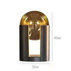 Modern Lyxig LED Golvlampa Mässing – Glasglob