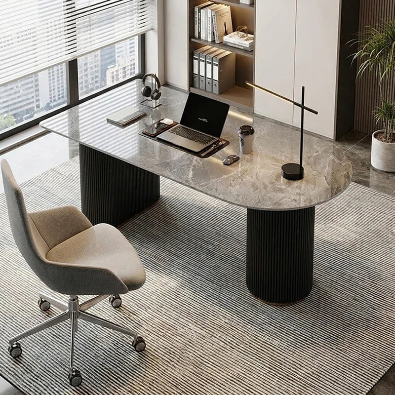 Lyxskrivbord Stenslab – Kompakt Kontor