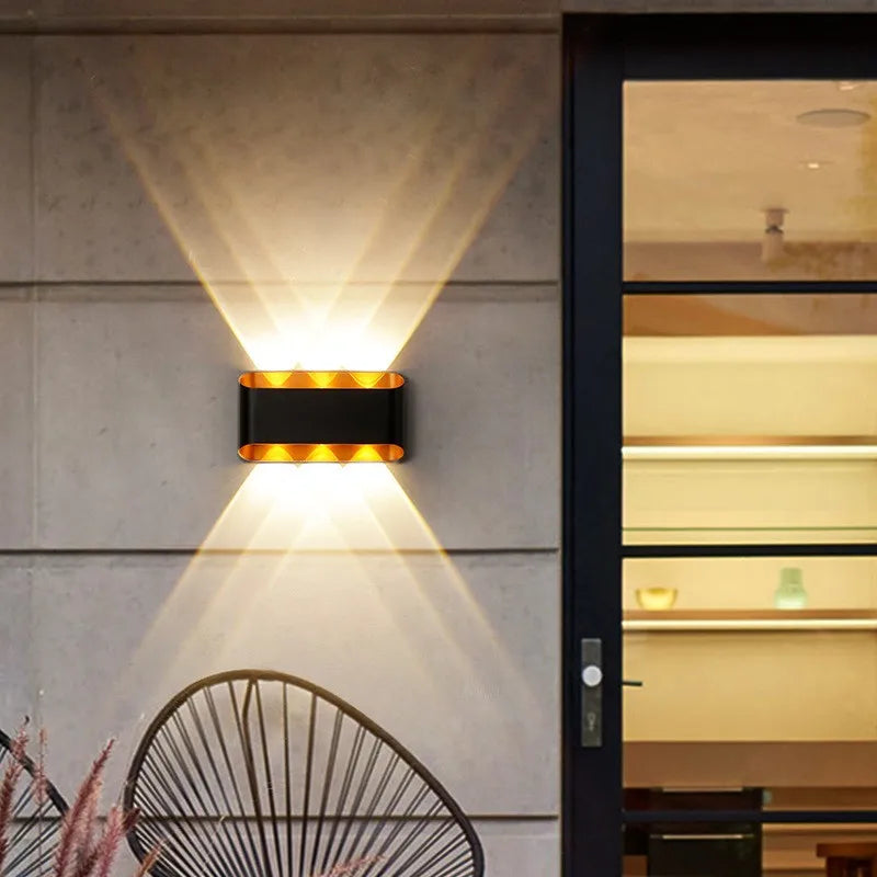 Utomhus Aluminium LED Vägglampa 10W IP65 – Balkong