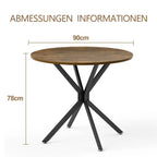 Runt Matbord 90 cm – Platsbesparande Kök & Matsal