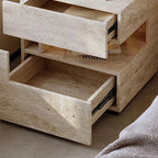 Nattduksbord Wabi-Sabi – Minimalistisk Dold Förvaring