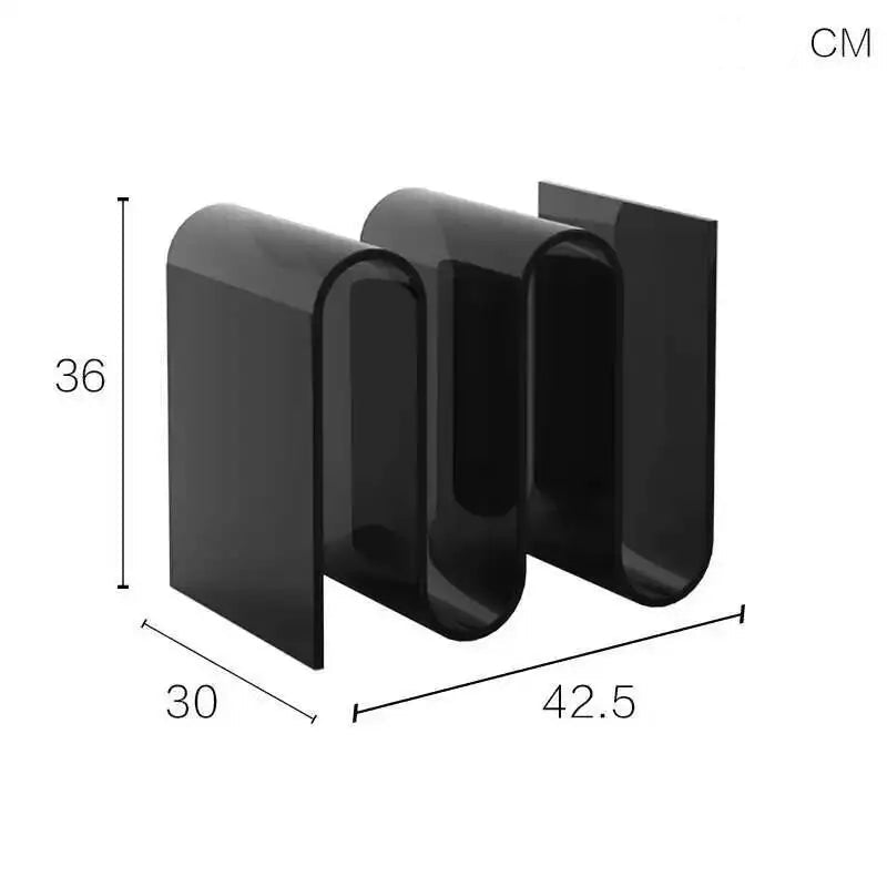 Akrylbord Modern – Transparent Soffbord