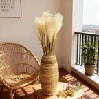 Naturlig Rattan Golvvas 30/40 cm Handvävd – Nordisk Vardagsrum & Hall