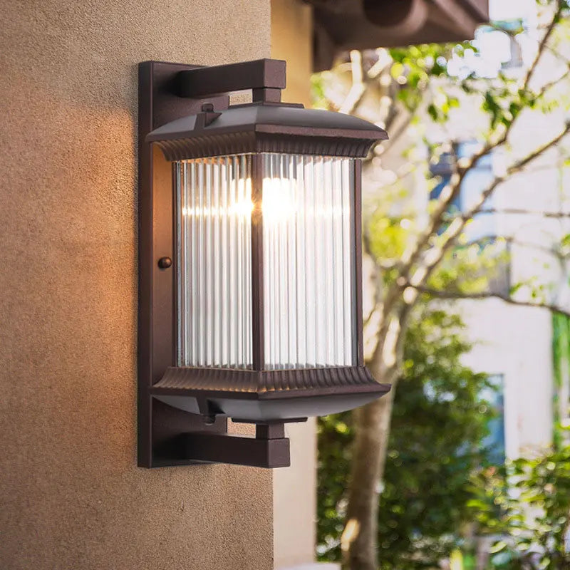 Metall Utomhus Vägglampa – Hotell, Villa & Stor Veranda