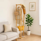 Bambu Smal Kappstell – Platsbesparande Entré, Hall & Sovrum Maximal Stabilitet