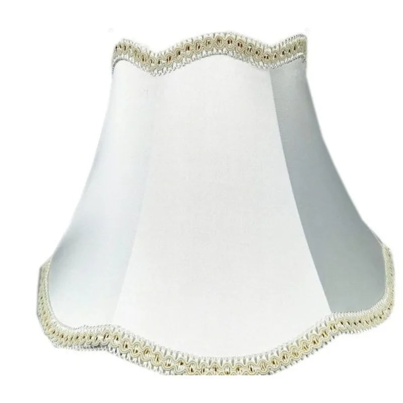 Tygslampskärm Europeisk Vintage – Sängbordslampa & Golvlampa