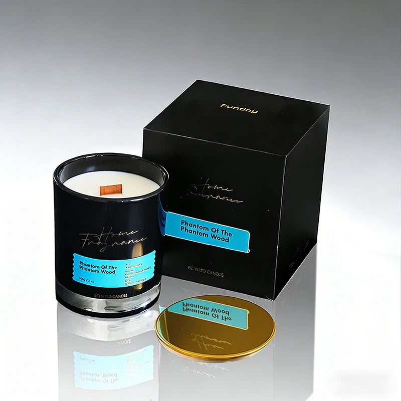 Aromljus Passionsfrukt & Viol Sojvax – Sovrum & Långvarig Hemfragrans