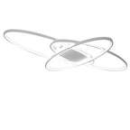 Geometrisk LED Taklampa Svart 40W – 3 Färger Dimbar