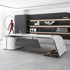 L-format Kontorsskrivbord – Ergonomisk Workstation