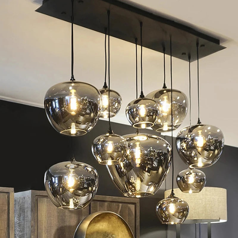 Modern Ring LED Hänglampa – Vardagsrum, Matsal & Inomhusbelysning