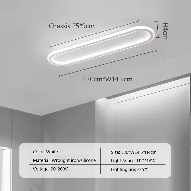 Modern LED Taklampa – Vardagsrum, Sovrum & Hall