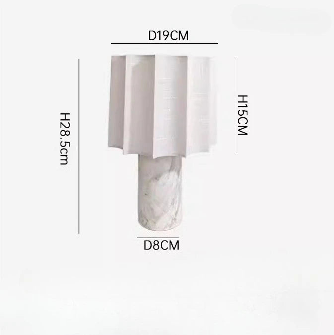 Lyxig Marmor Bordslampa Touch – Portabel Dimbar