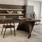 Executive Skrivbord Lyxdesign – Svart Kontor