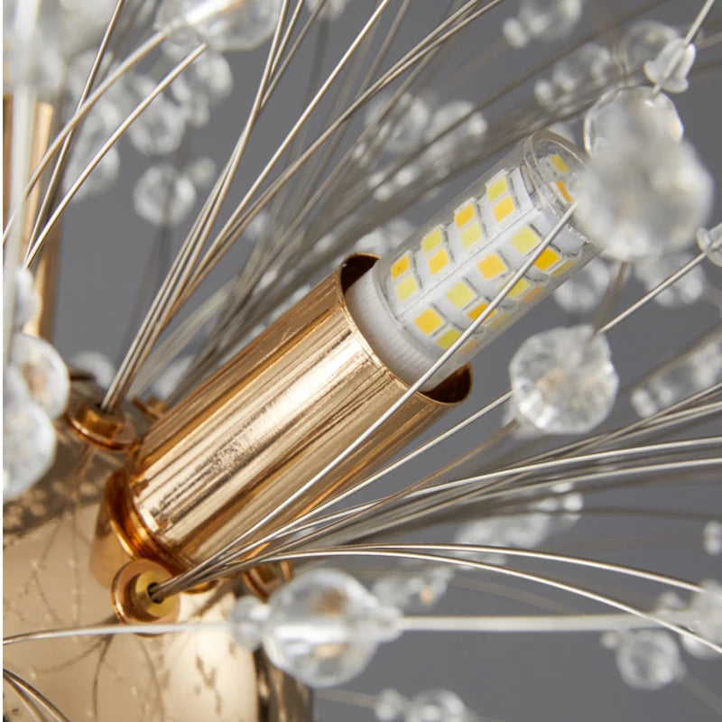 Dandelion Kristalltakkrona LED G9 – Firefly Lyxig Matsal & Vardagsrum