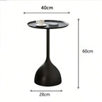 Litet Sidobord Nordisk Järn – Runt, Soffa