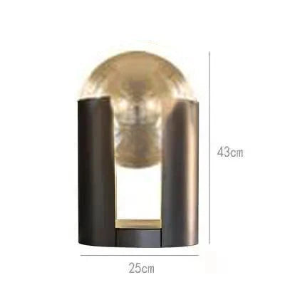 Modern Lyxig LED Golvlampa Mässing – Glasglob
