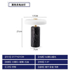 Bordslampa LED Touch – Laddningsbar Marmor