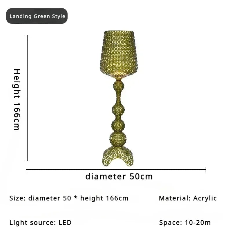 Nordisk Designer Golvlampa – Utställning, Villa & Vardagsrum